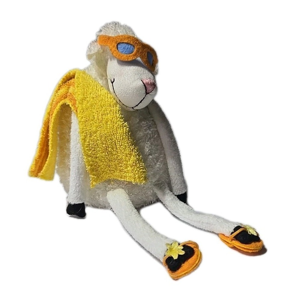 VINTAGE 2005 Hallmark Dayspring Plush Stuffed Animal Summer‎ The Sheep Beach